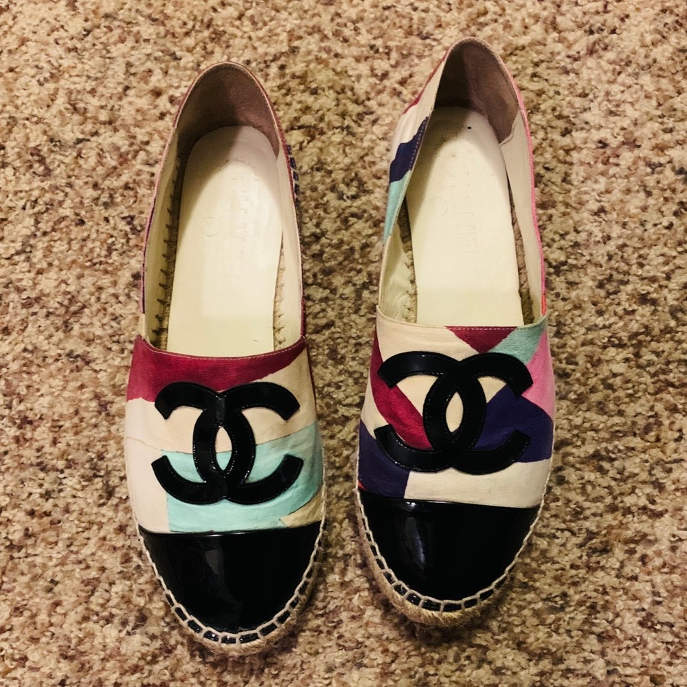 Chanel Multicolor Espadrilles